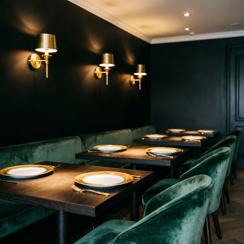 Black Bull Cafe premium interior in Chakala Andheri East Mumbai